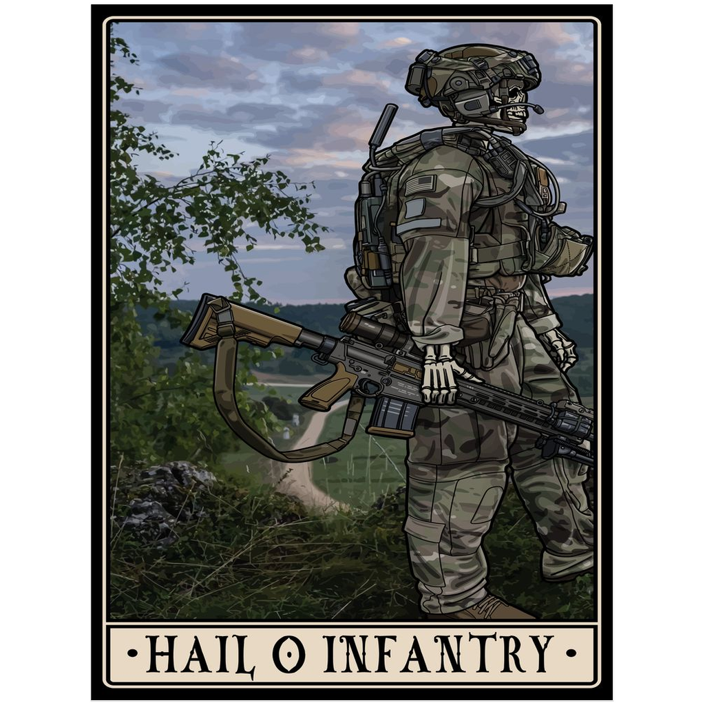 Hail O Infantry Poster