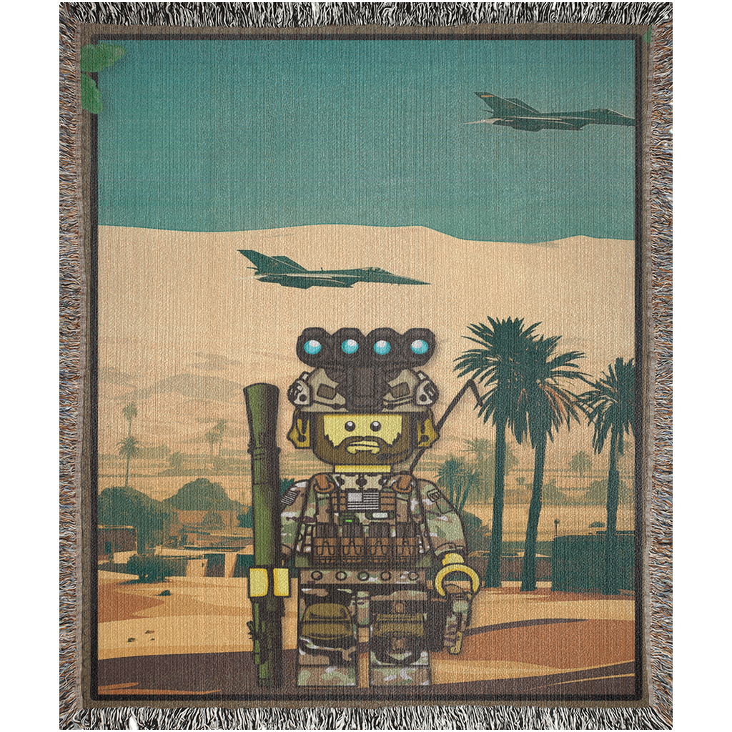 Brickman Woven Blanket