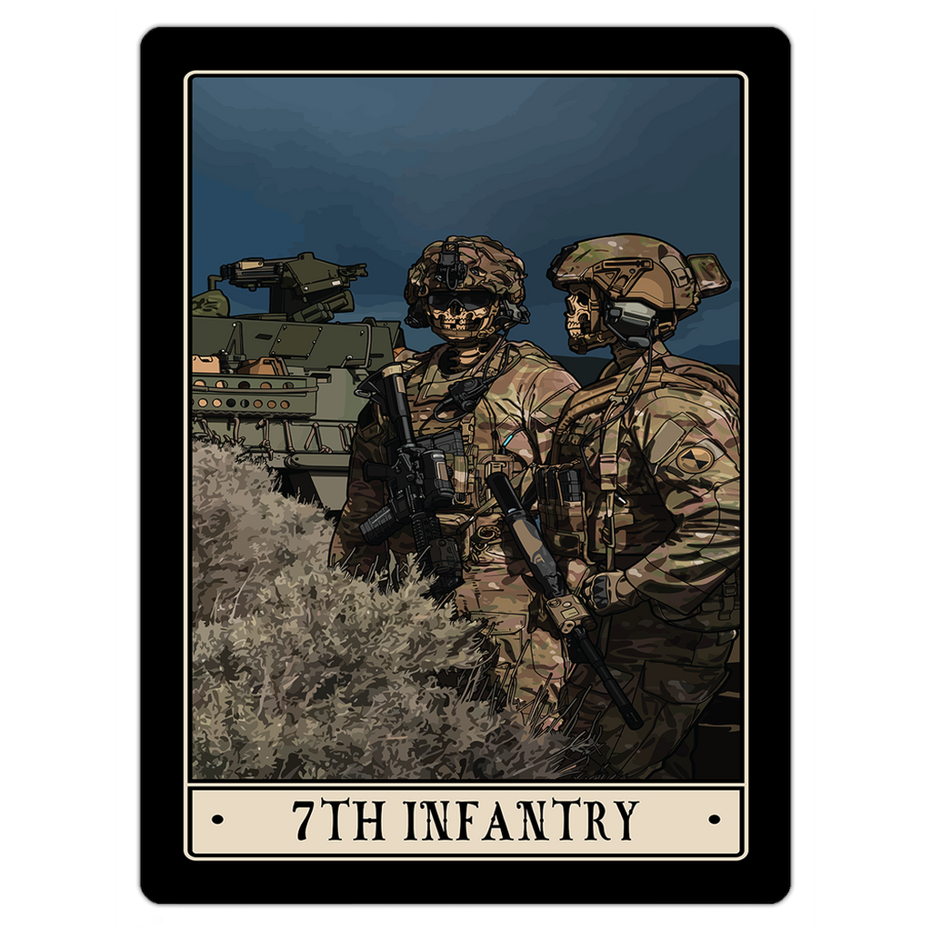 7th Infantry Magnet