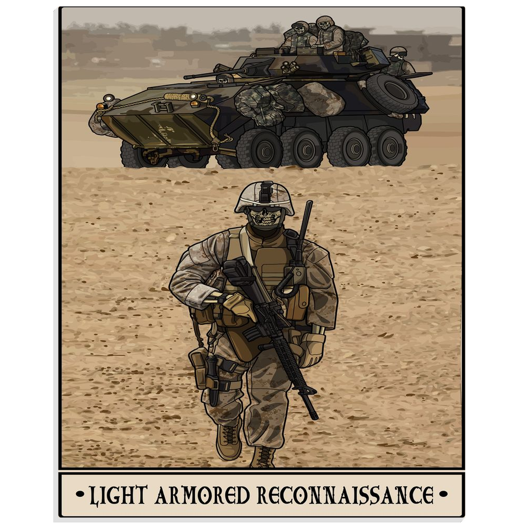 Light Armored Reconnaissance Acrylic Print