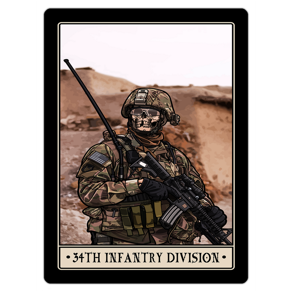 34th Infantry Division Magnet
