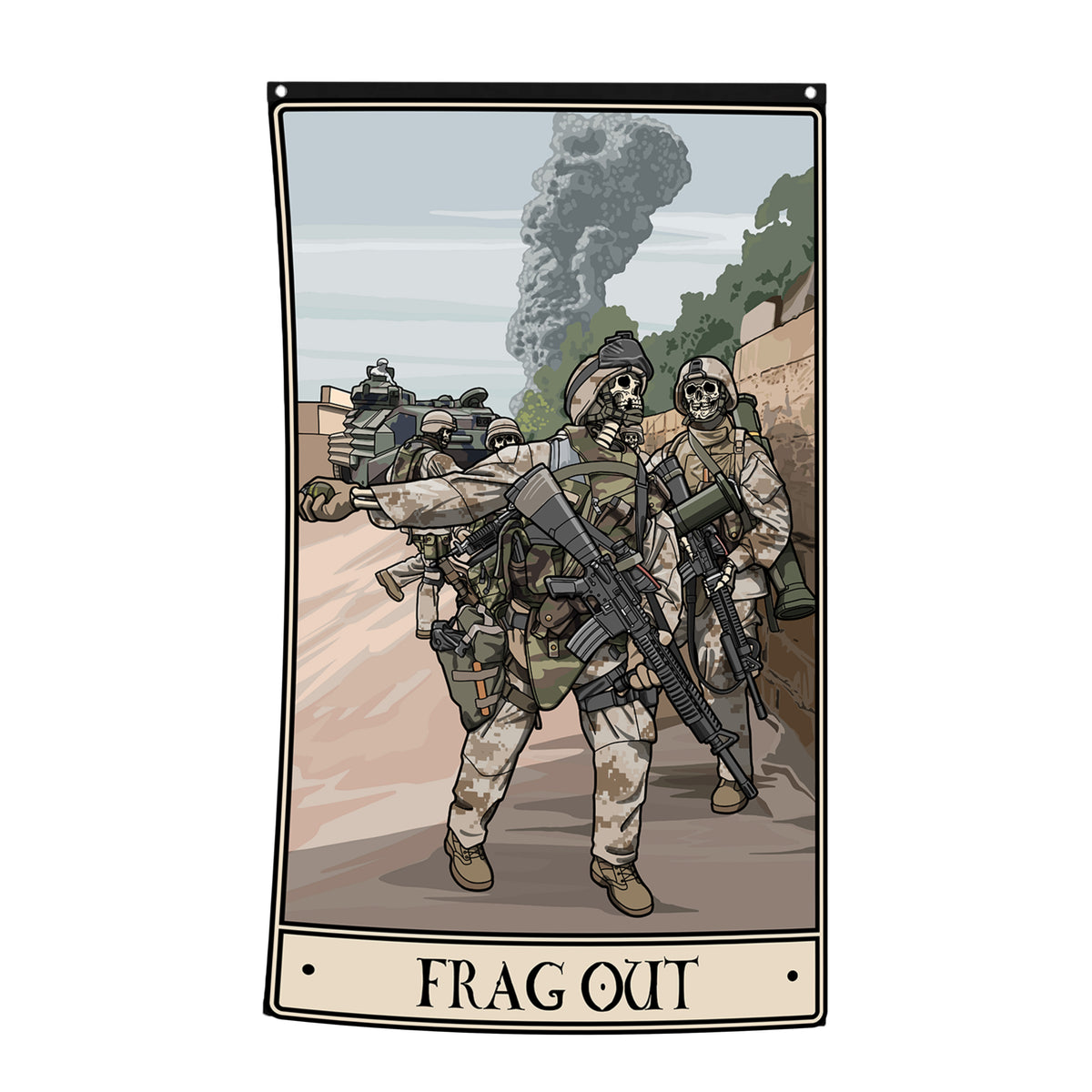 Frag Out Flag