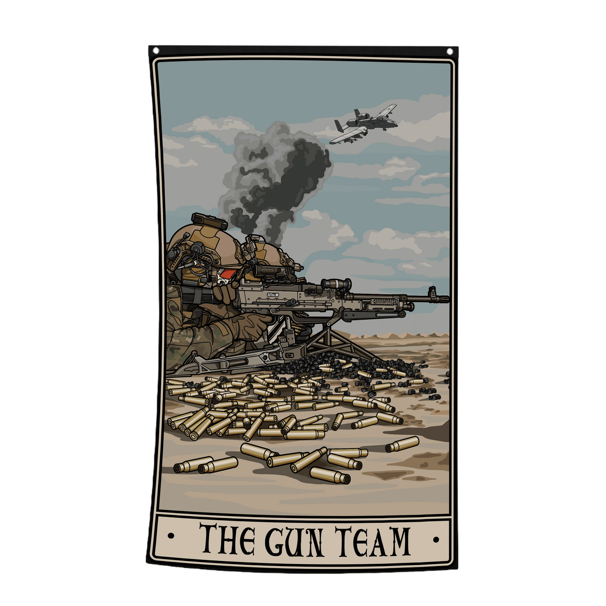 Gun Team Flag