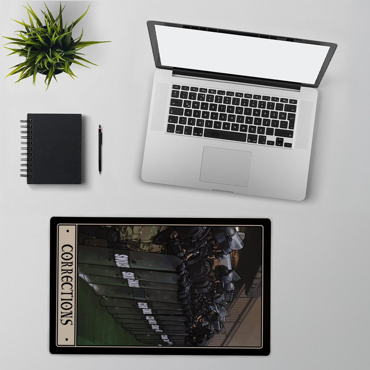 Corrections Desk Mat