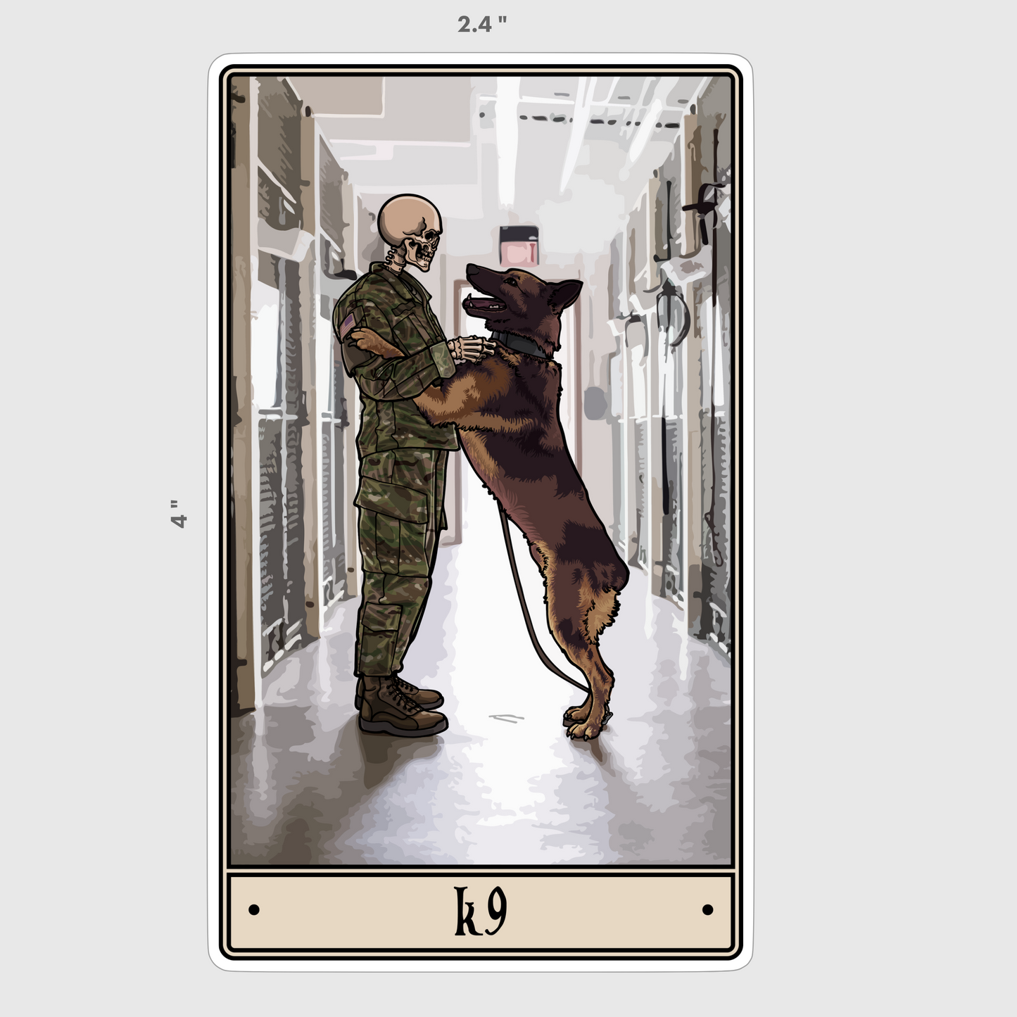 K9 Sticker