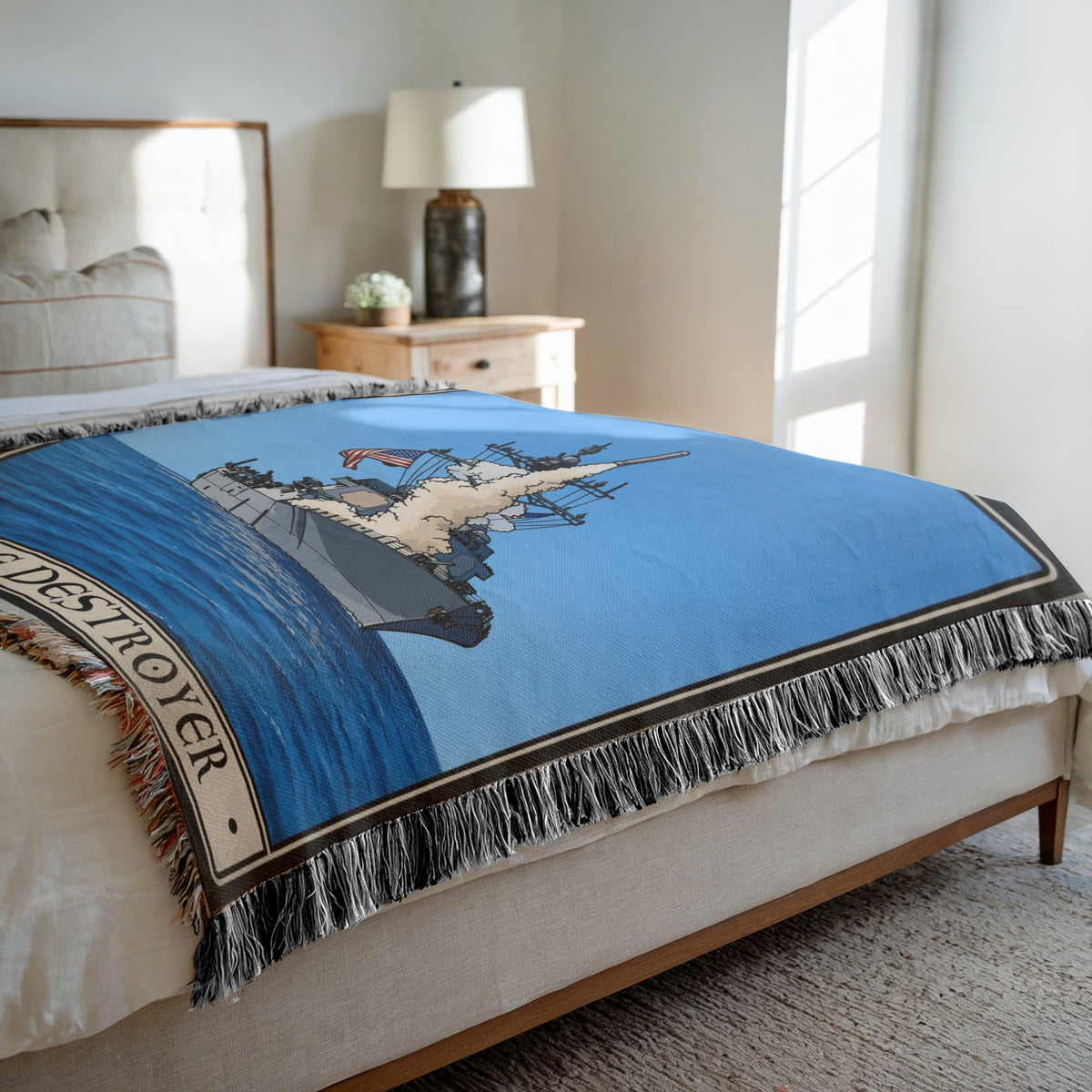 Destroyer Woven Blanket
