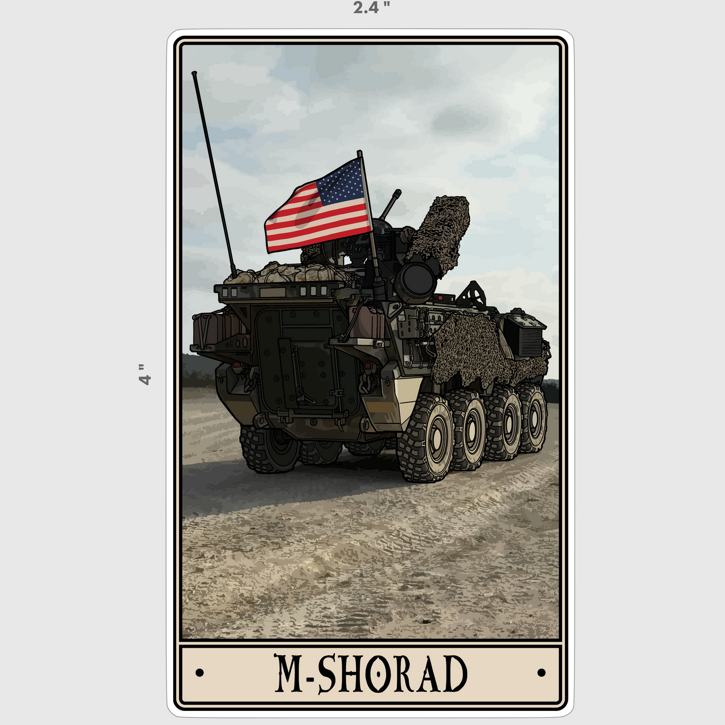 M-SHORAD Sticker