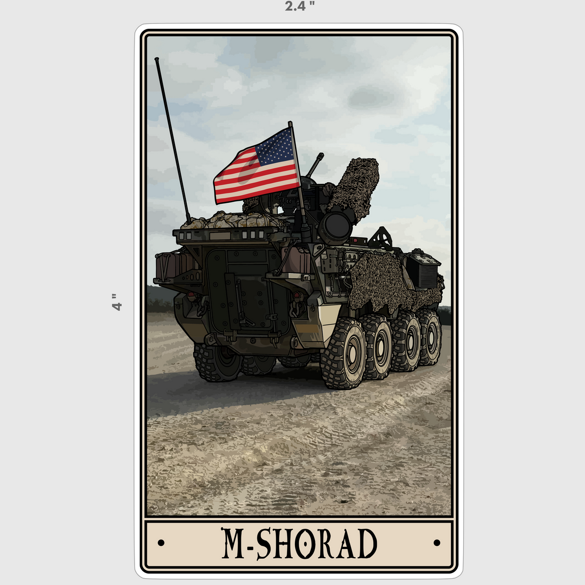 M-SHORAD Sticker