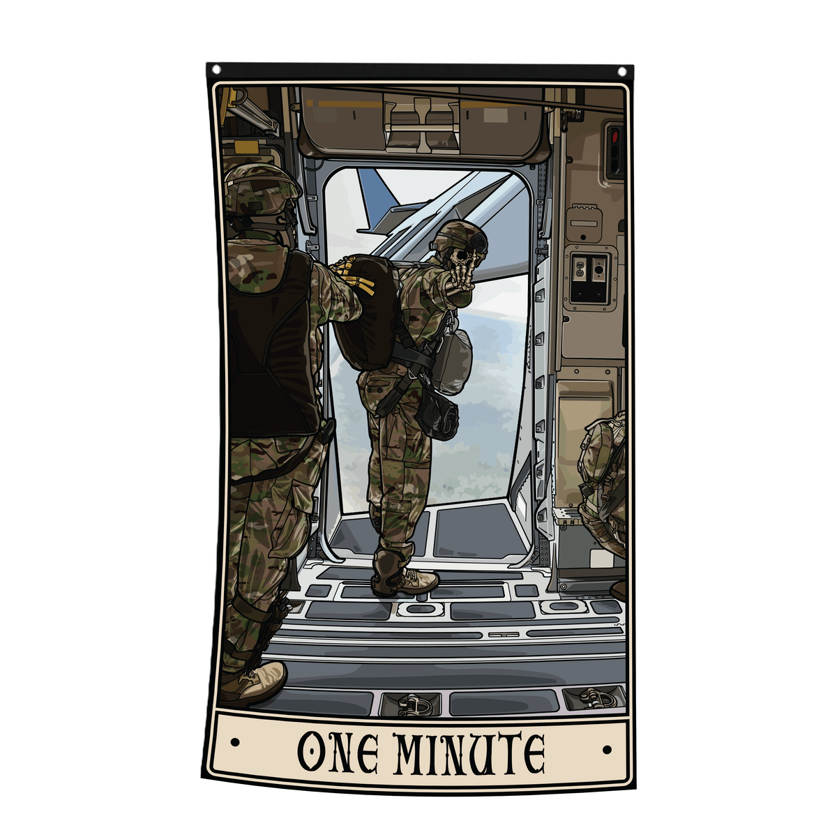 One Minute Flag