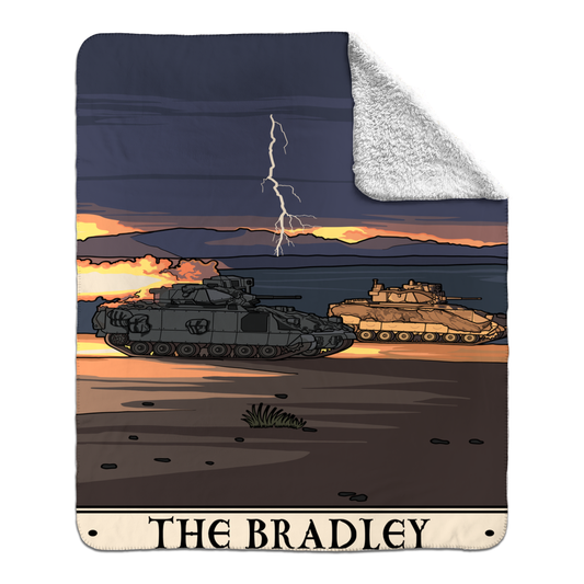 The Bradley Fleece Sherpa Blanket