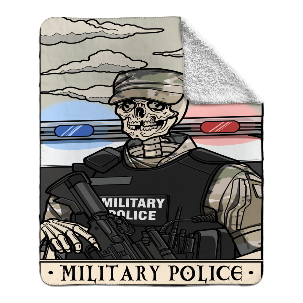 Military Police Fleece Blanket