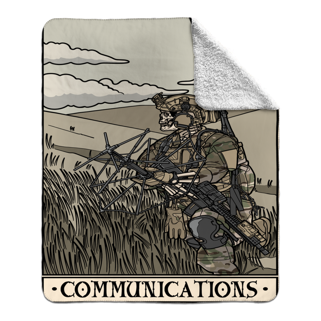 Communications Fleece Blanket