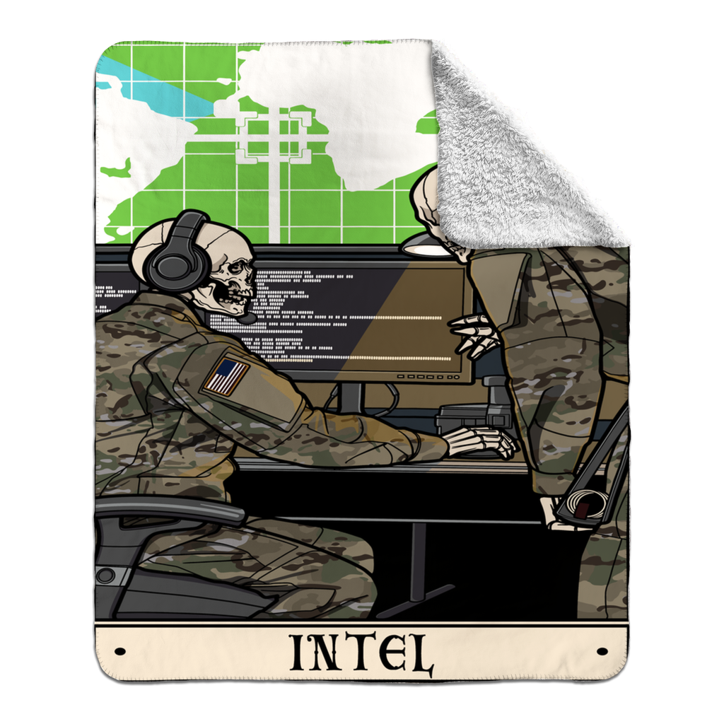 Intel Fleece Blanket