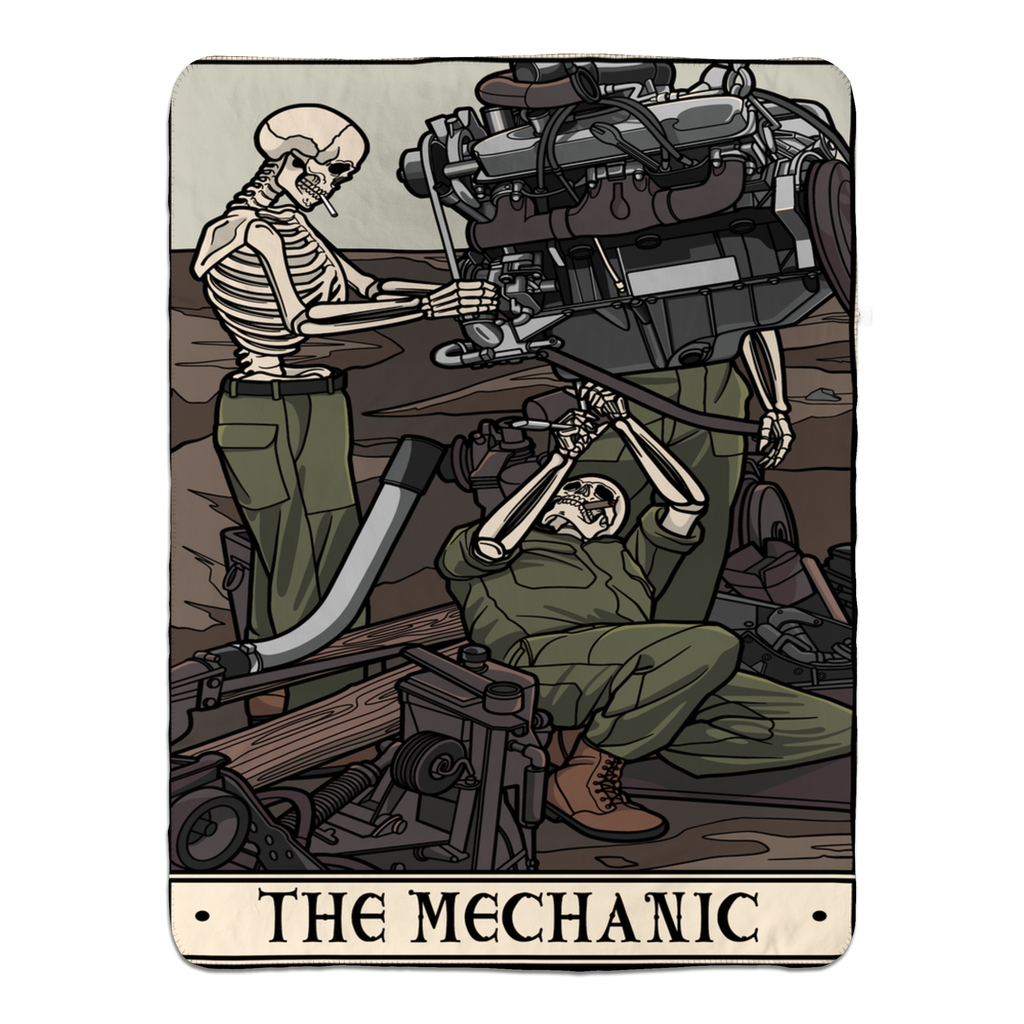 Mechanic Fleece Blanket
