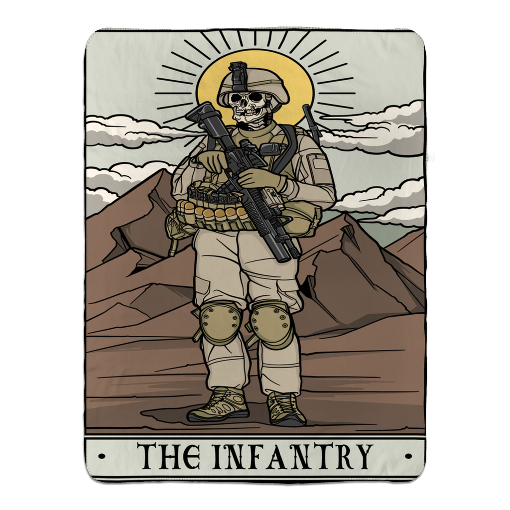 Infantry Fleece Blanket