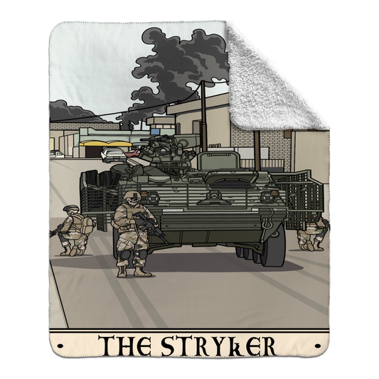 The Stryker Fleece Sherpa Blanket