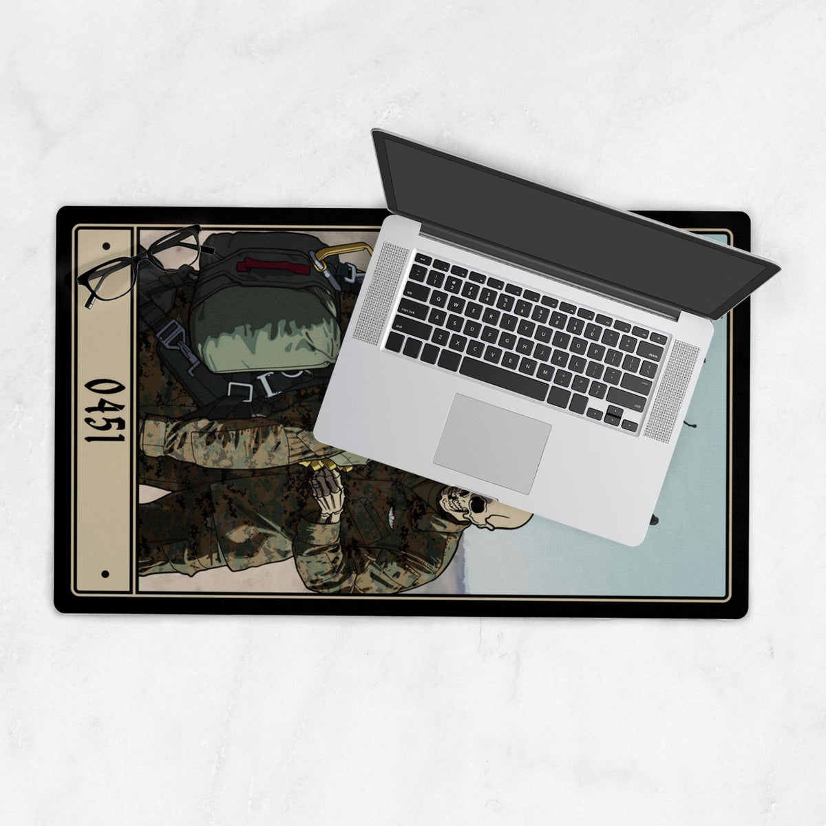 0451 Airborne and Air Delivery Specialist Desk Mat - 14x24 inch