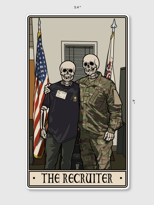 The Recruiter Sticker