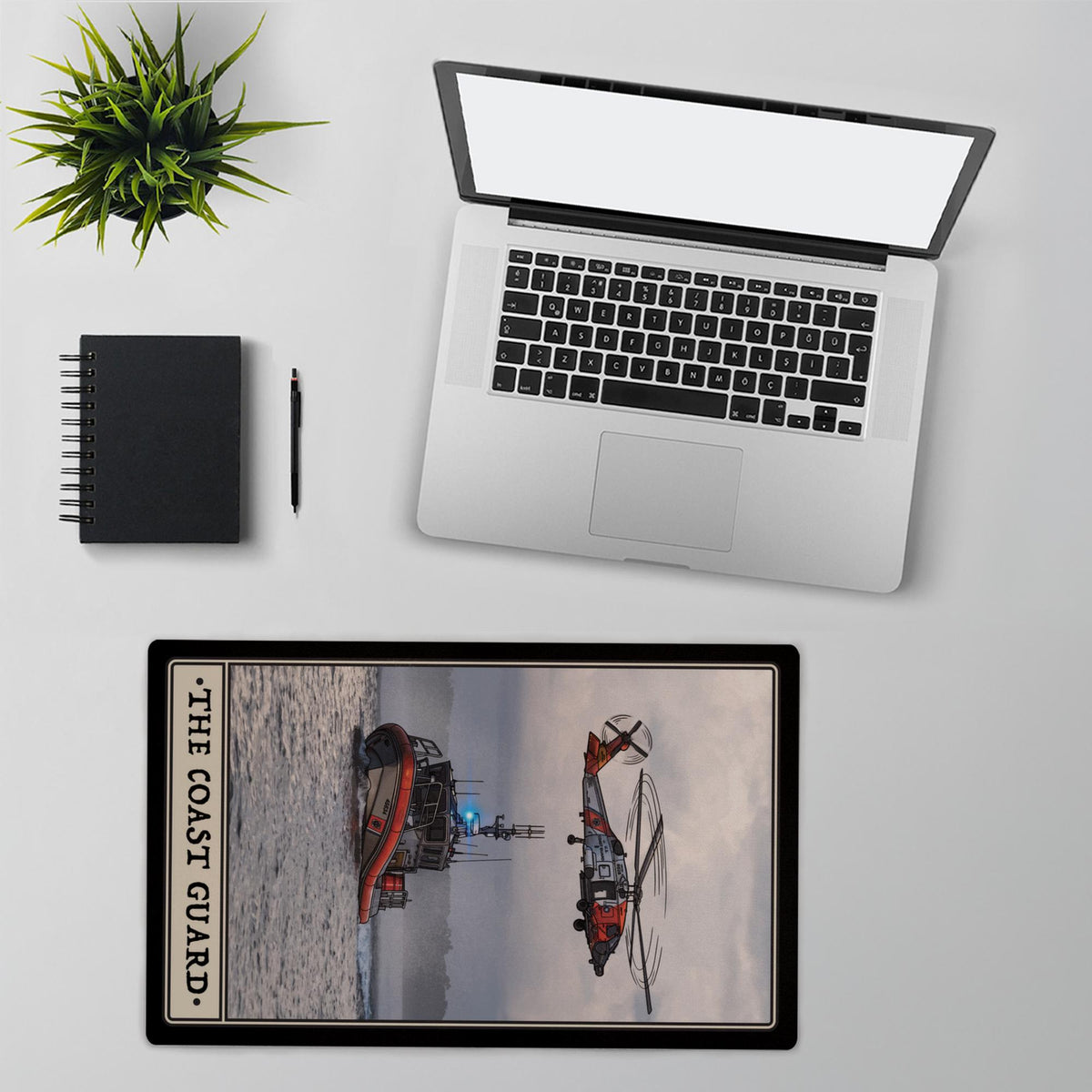 Coast Guard Desk Mat