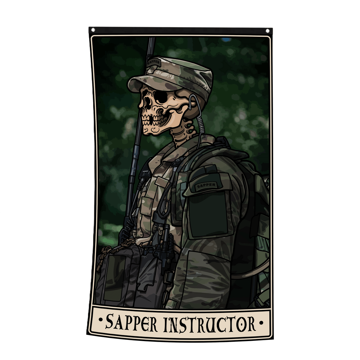 Sapper Instructor Flag