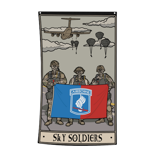 Sky Soldiers Flag