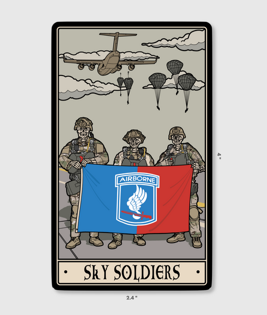 Sky Soldiers Sticker
