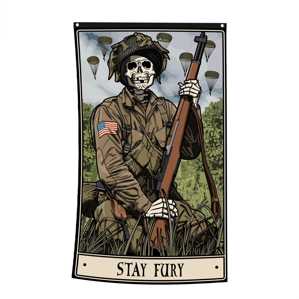 Fury From The Sky Flag