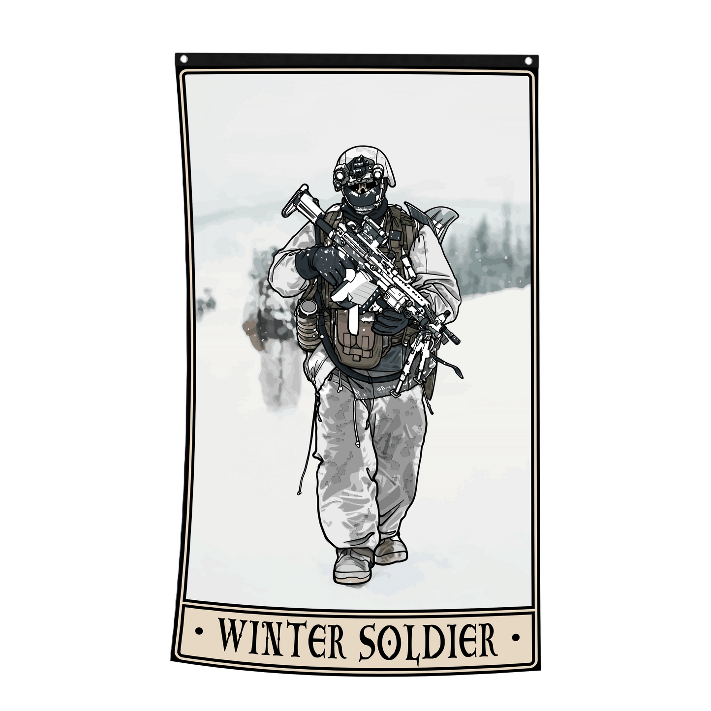 Winter Soldier Flag