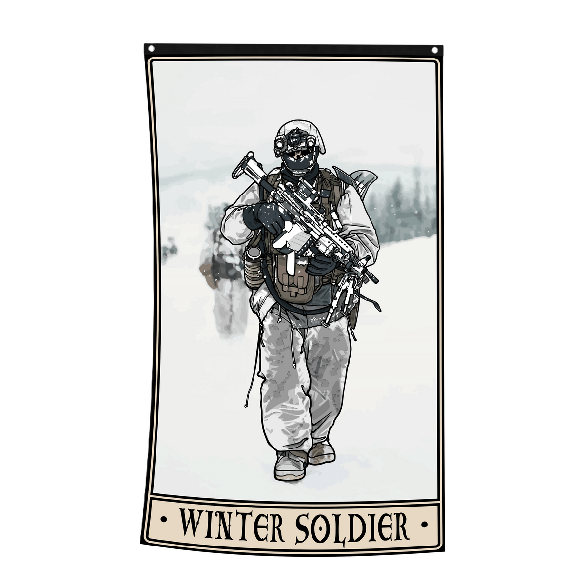 Winter Soldier Flag