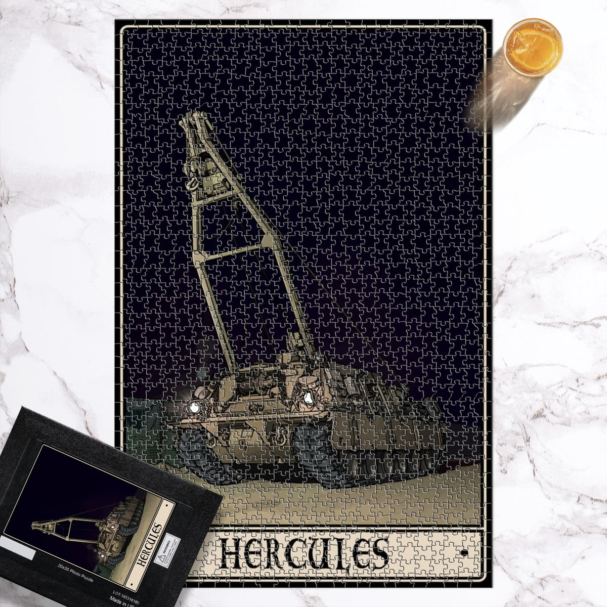 Hercules Puzzle - 20x30 inch | 1014 Pieces