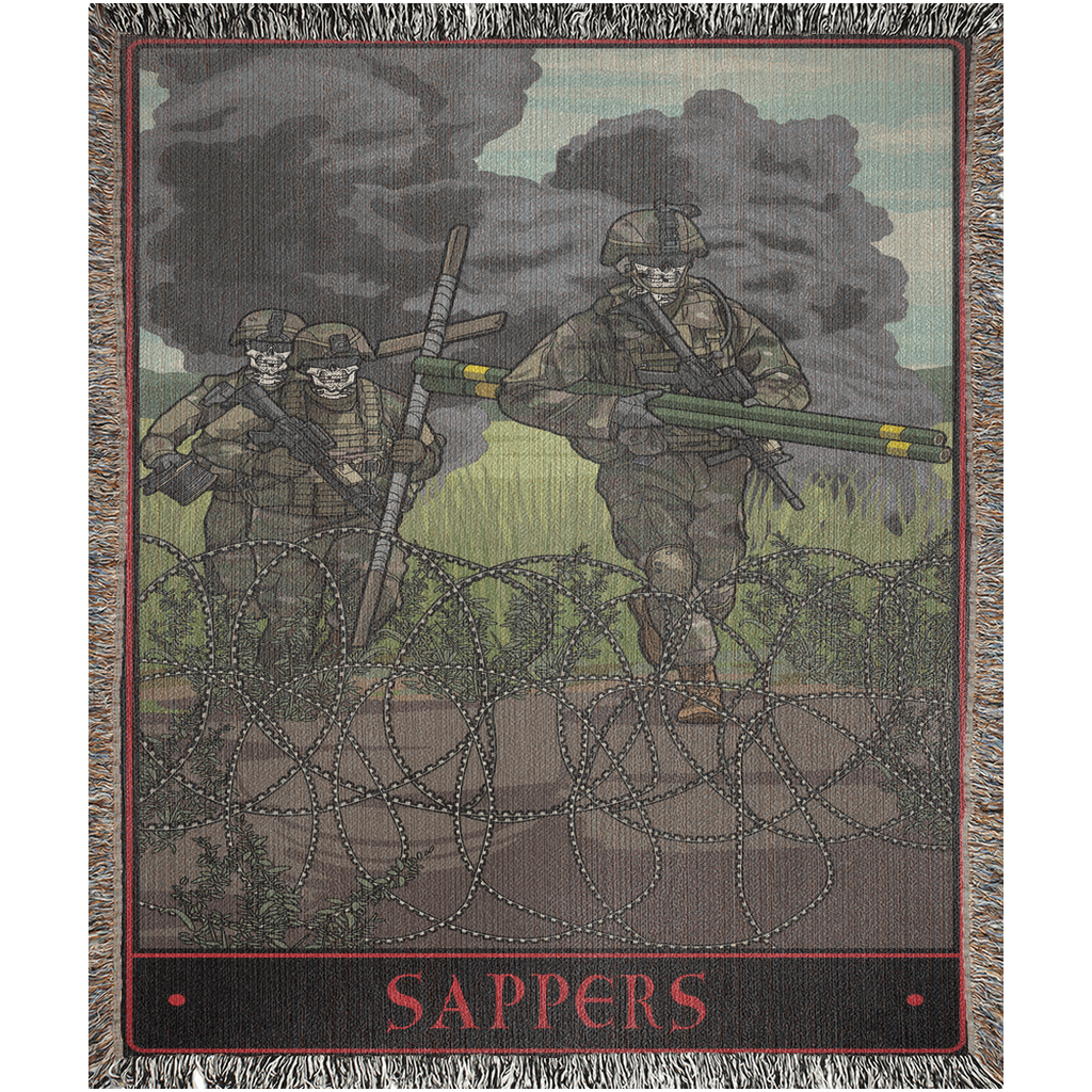 Sappers Woven Blanket