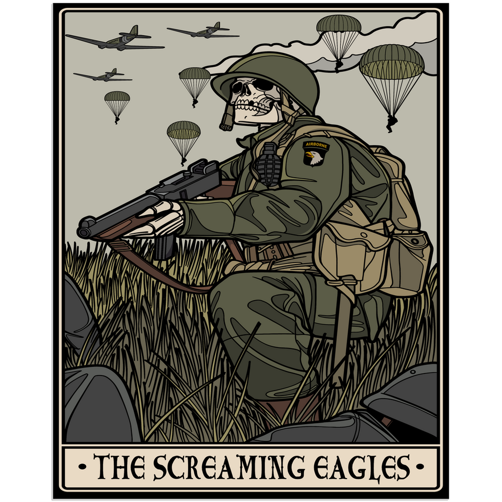 The Screaming Eagles Acrylic Print