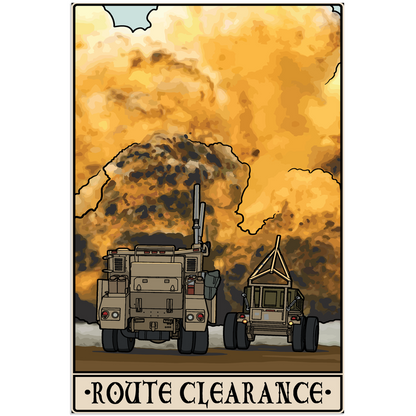 Route Clearance Acrylic Print