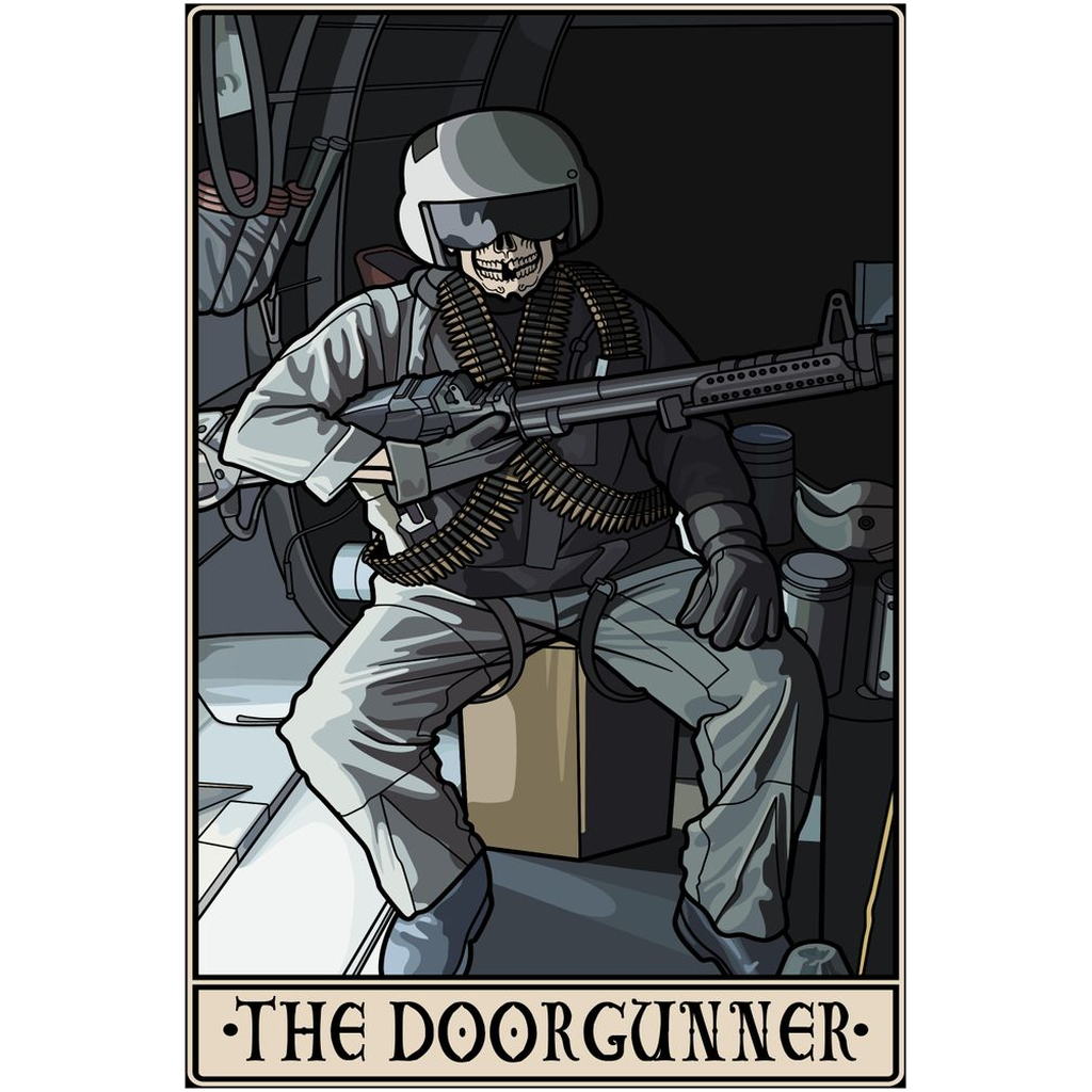Door Gunner Acrylic Print