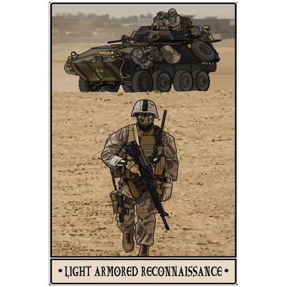 Light Armored Reconnaissance  Acrylic Print