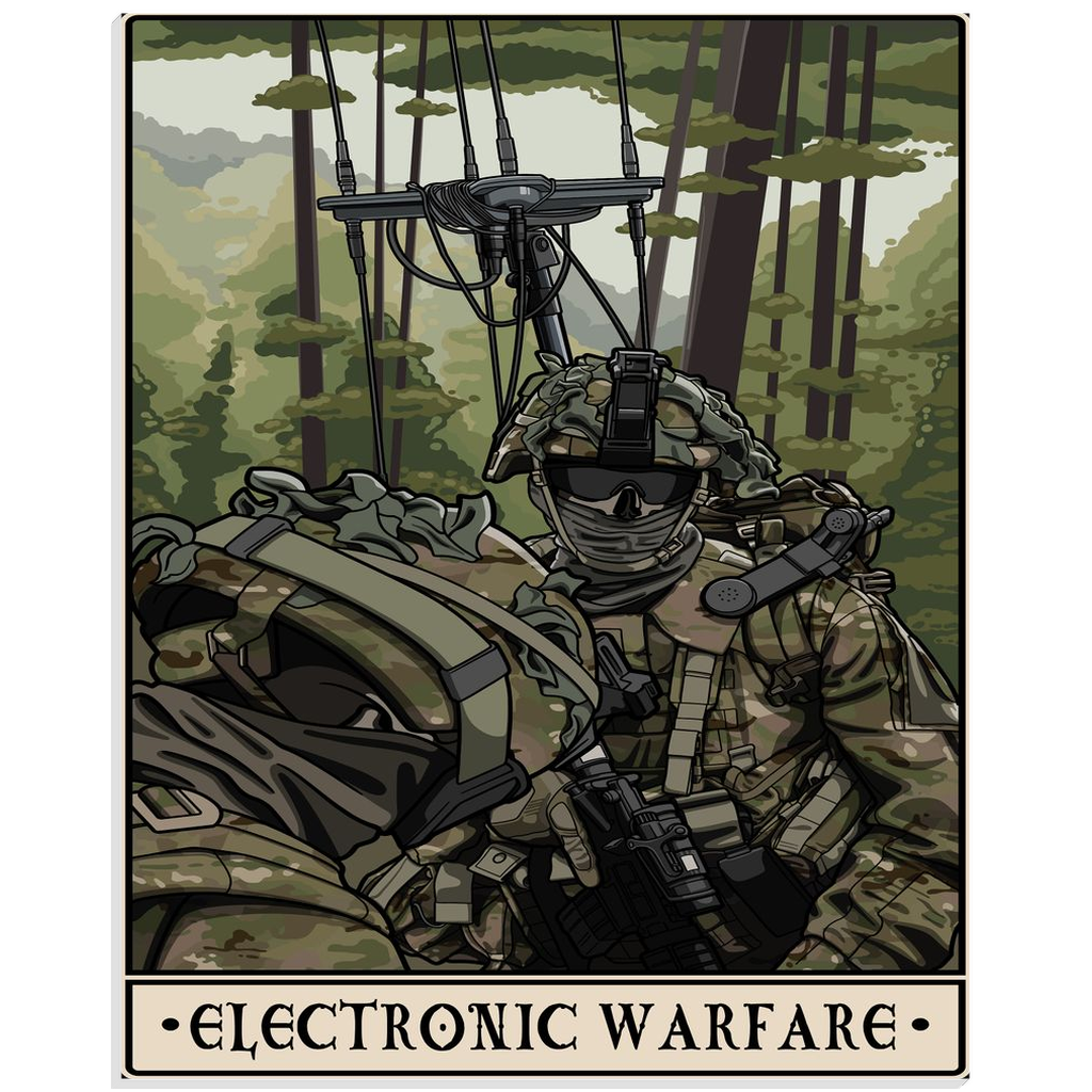 Electronic Warfare Acrylic Print