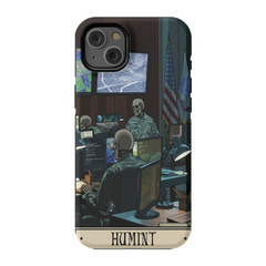 Human Intelligence (HUMINT) Phone Case - Premium Glossy Tough Case / iPhone 14 Plus