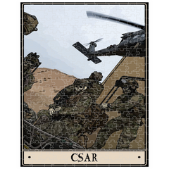 Combat Search and Rescue (CSAR) Puzzle - 11x14 inch | 252 Pieces