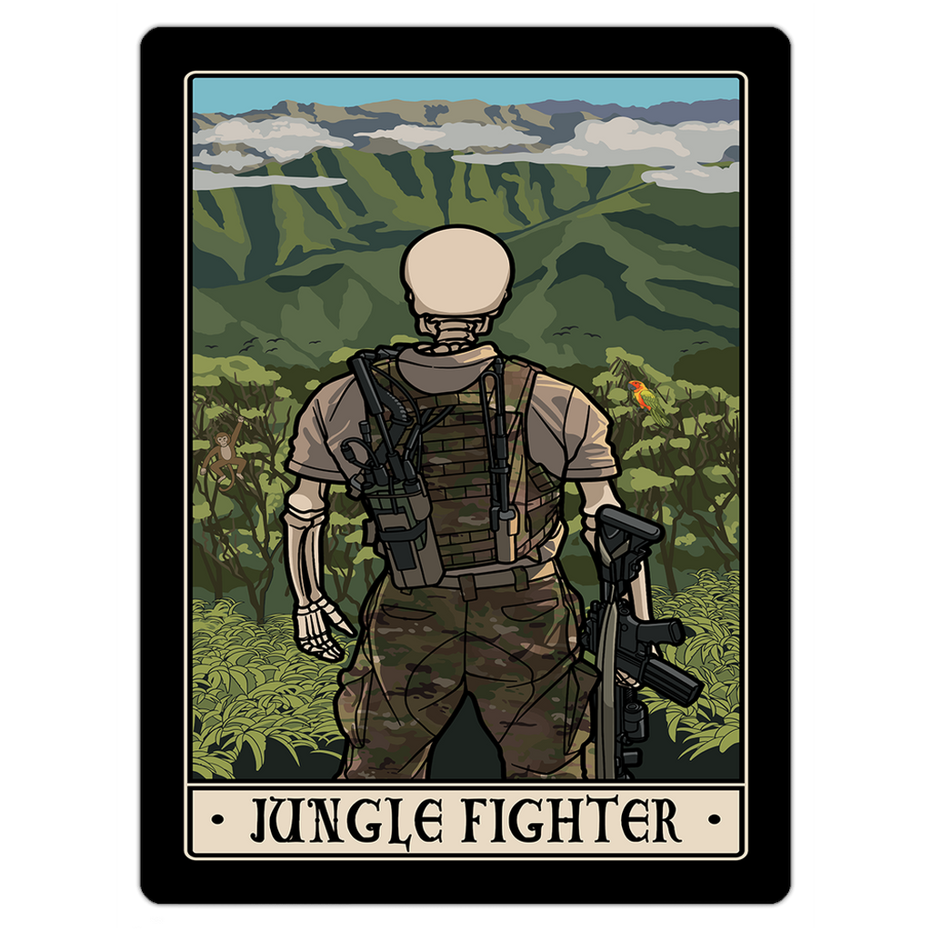 Jungle Fighter Magnet