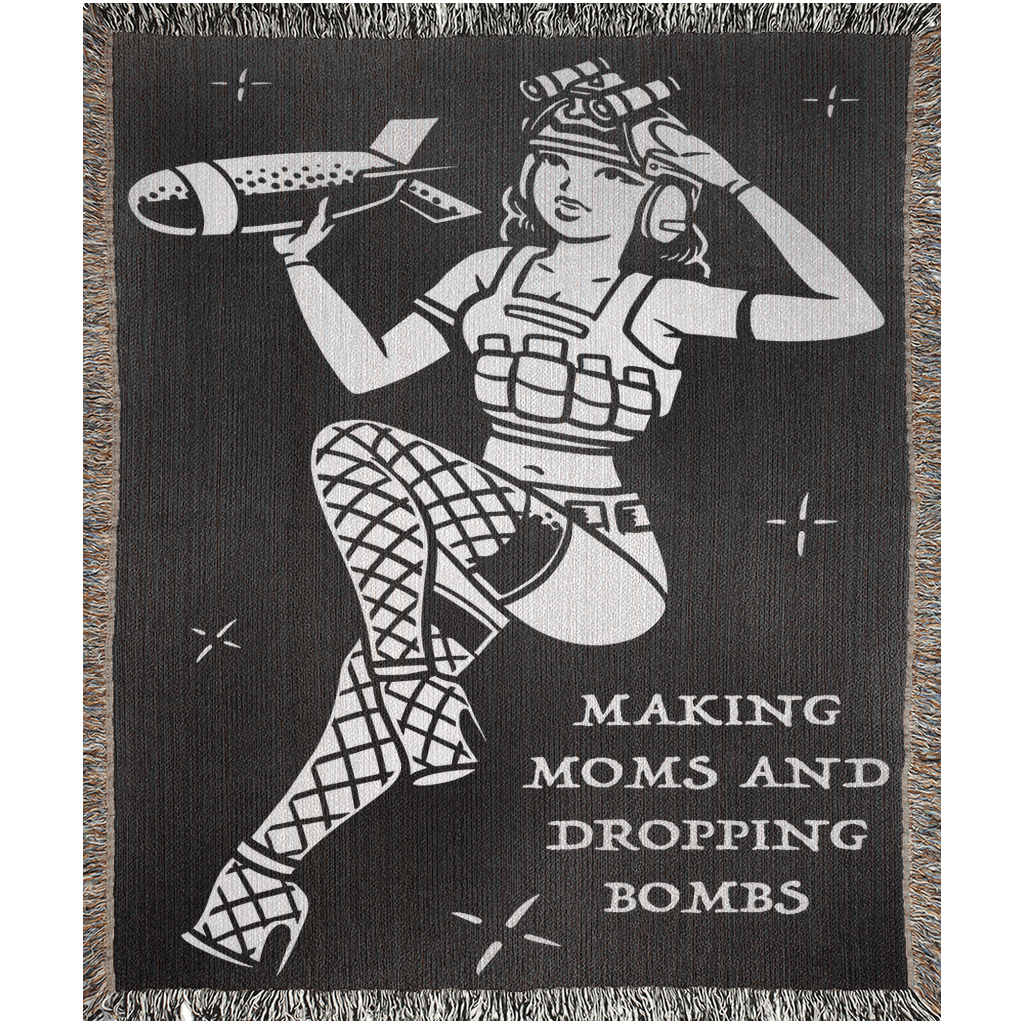 Making Moms Woven Blanket