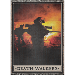 Death Walkers Woven Blanket