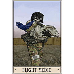 Flight Medic Acrylic Print