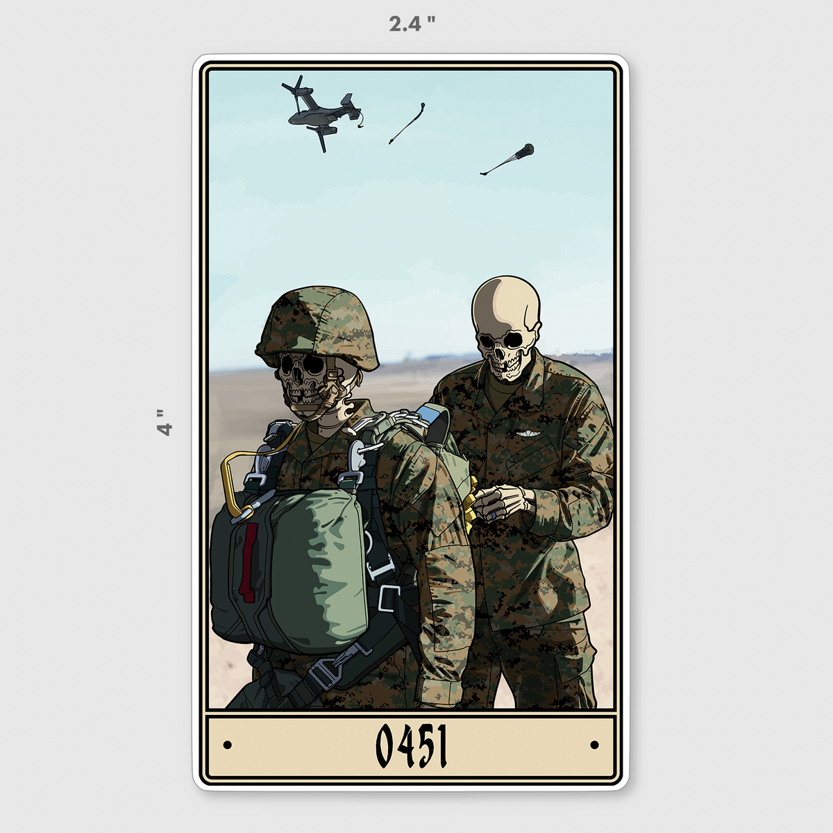 0451 Sticker
