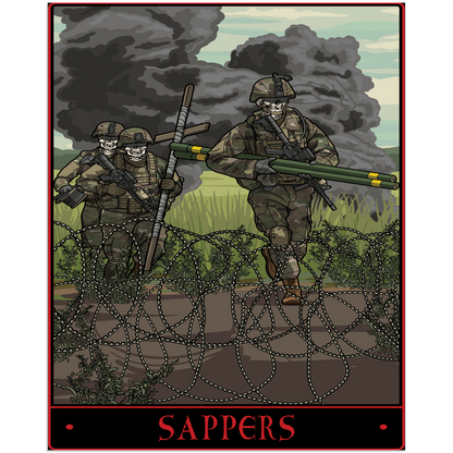 Sappers Acrylic Print