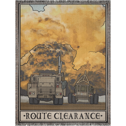 Route Clearance Woven Blanket