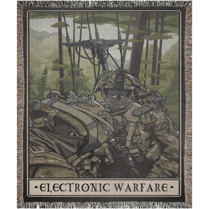 Electronic Warfare Woven Blanket