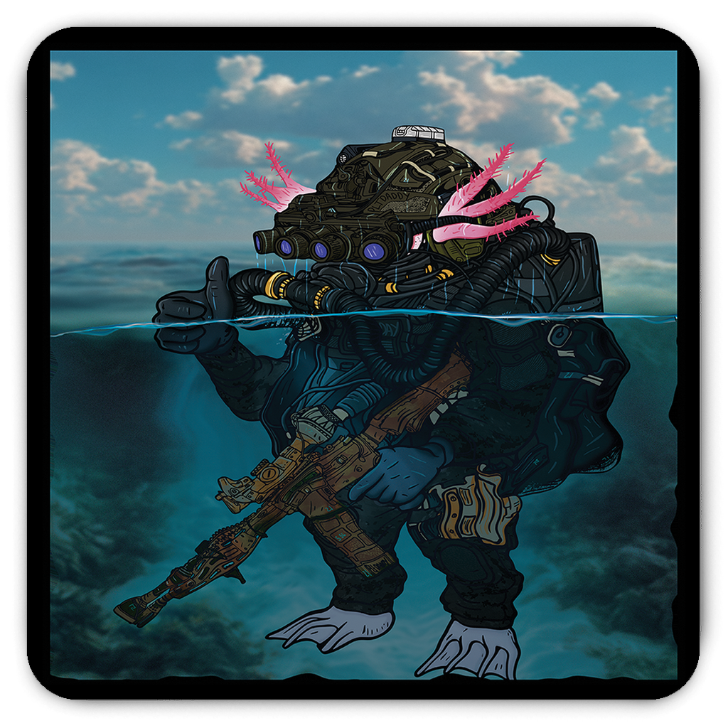 Axolotl Magnet