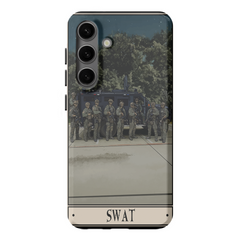 SWAT Phone Case - Premium Glossy Tough Case / Samsung Galaxy S24