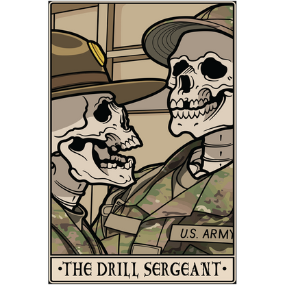 Drill Sergeant Acrylic Print