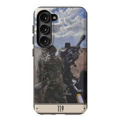 M119 Howitzer Phone Case - Premium Glossy Tough Case / Samsung Galaxy S23